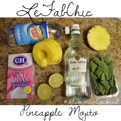 Pineapple Mojito Ingredients