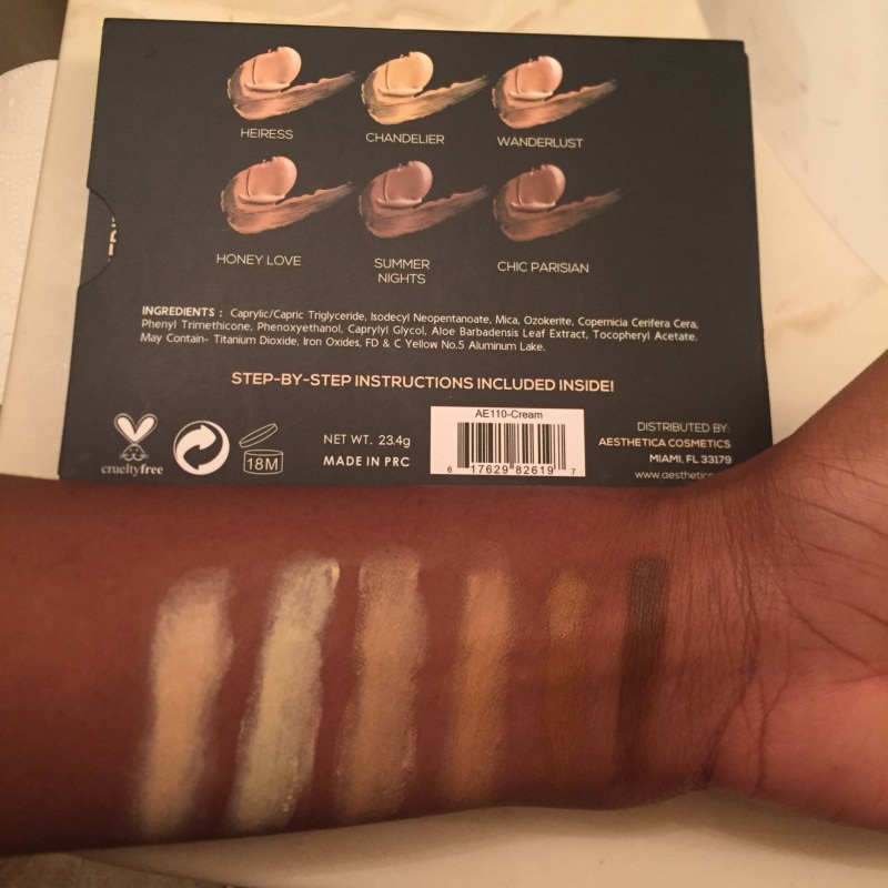 Aesthetica Cream Contour Kit