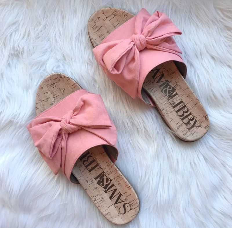 Bow Slide Sandals- Le Fab Chic