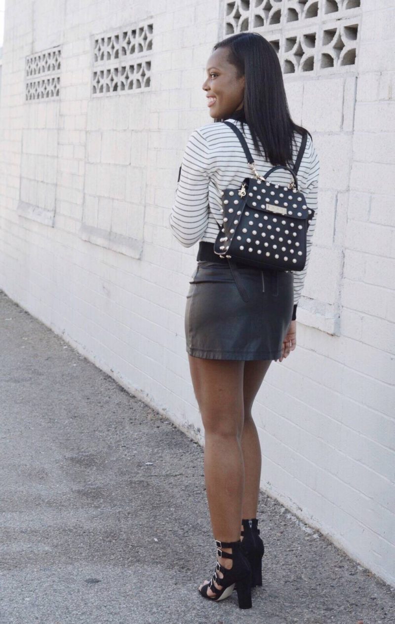 black and white summer style- Le Fab Chic