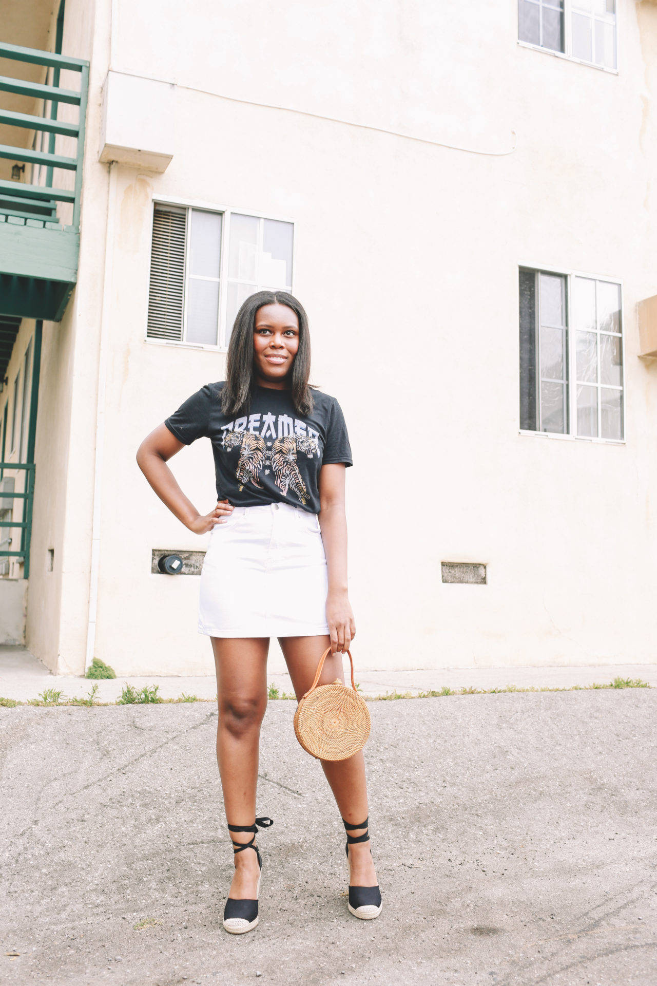 T shirts to sales wear with skirts