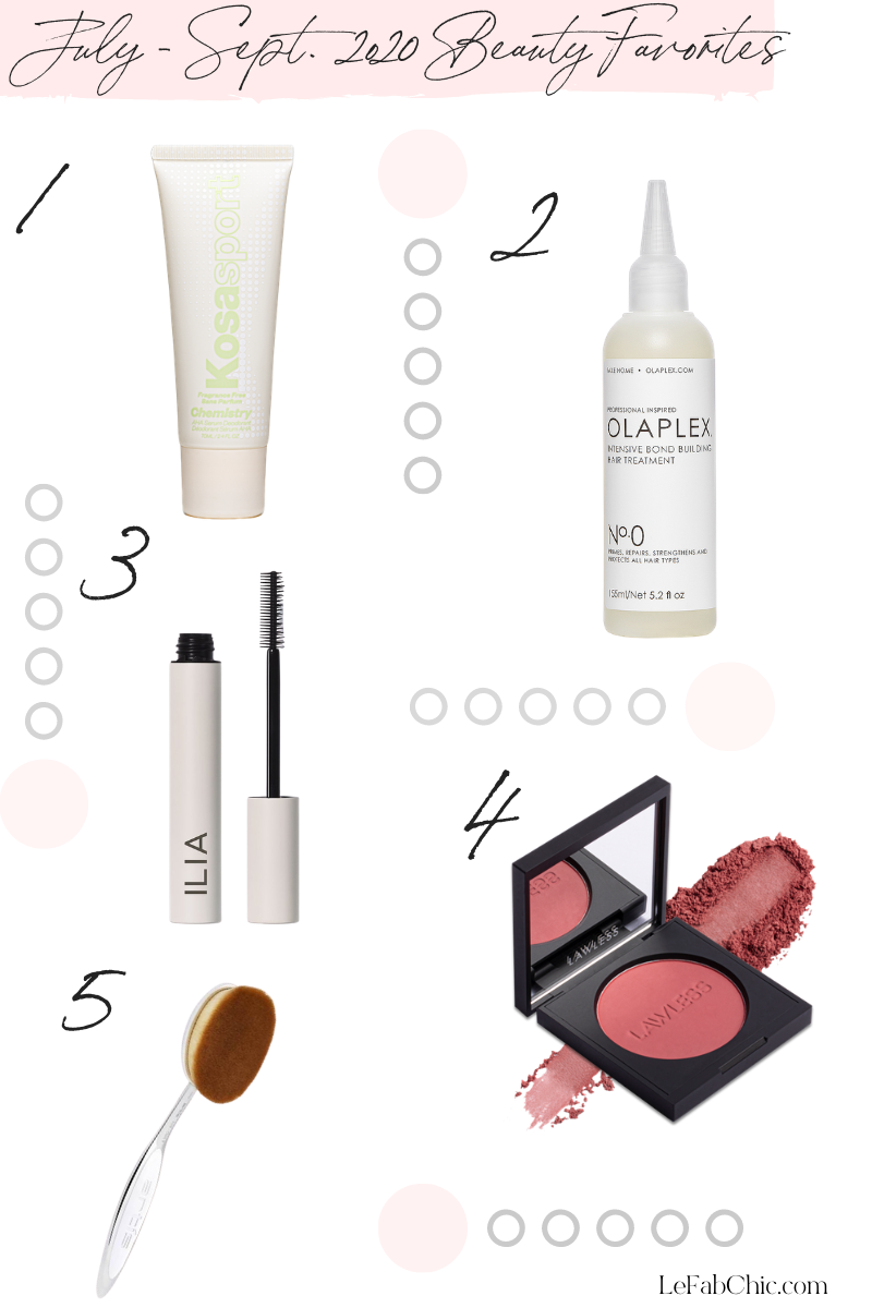 July - sept 2020 Fab Finds Monthly Faves